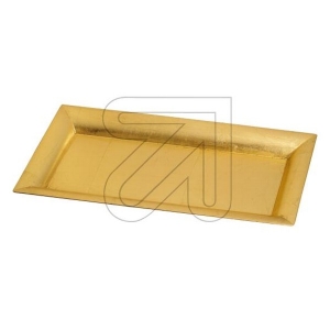 Weihnachtsschale gold 36cmx17cm