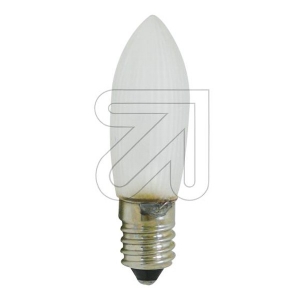 LED Topkerzen E10 8V/0,1Watt geriffelt